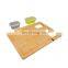 Extra Large Bamboo Cutting Board Collapsible Silicone Bowls Containers Kitchen Wood Sink Chopping Board With Knife Sharpener