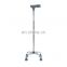 Four or three Legged Cane with Non-slip Handle Walking Stick Crutches for Elderly Walking Aid