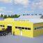 light fast construction house warehouse build steel structure hangar