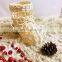 Hot Selling Rustic Decor Handmade Rattan Shoe, Wicker Natural Handmade Toy, Christmas Bell Ornaments Decor