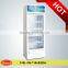 Upright baverage drinks cooler glass door Display showcase Refrigerator