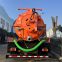 12 ton Isuzu 4 * 2 high-pressure dredging vehicle with suction function