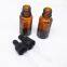 Amber Dropper bottles Pilfer Proof Cap bottle empty glass bottles essential oil perfume bottles