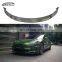 Model 3 ART Style High Quality Carbon Fiber Front Lip Front Bumper lip Front Splitter For Tesla Model 3