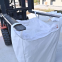 Skip Bags Dumpster Large Garden Waste Bag size 90x90x120cm with top Open and spout bottom Super Big Sacks Bulk Bags