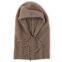 winter warm knitted neck scarf&hat 100%cashmere