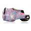 2015 latest new fashion popular purple sport canvas waist bag