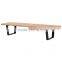 modern classic outdoor wood george bench