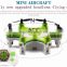 Remote control mini quadcopter rc drone with camera, led light and axis gyro