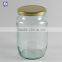 25oz clear glass jam jars