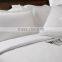 100% cotton white stripe fabric for hotel bedding sets