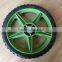 12x1.75 plastic rubber wheel for cutting gras machine use