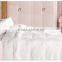 100%cotton down like quilt,double sicthing plain white