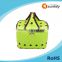 Space saving collapsible fancy cooler bag
