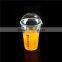 High quality Plastic Blowing Molding Hot sale recyclable Plastic cup with dome lid