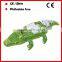 Hot sale inflatable crocodile pool floats crocodile pool riders for kids