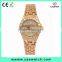 Rose gold ladies watch fancy girl wrist watches fashion diamonds watch girl