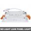 BIS Certification high quality 100LM/W ultra thin 12v dc led panel light price