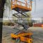 Mobile electric mini self propelled scissor lift table