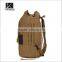 Bucket type large drawstring backpack canvas waterproof drawstring backpack bags