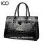 PU leather women handbag tote bag messenger bag factory in guangzhou