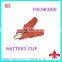 Electrical Copper Plated Auto Rubber Alligator Clips cable