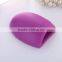 Silicone makeup cosmetic egg shape face brush cleaning