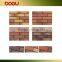 Color-shade exterior thin brick ceramic terracotta clay wall tile