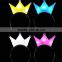 2015 LED Flashing Crown Head Hoop Novelty Decoration for Party Decoration