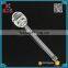 beautiful crystal clear glass honey stirring rod glass honey stick