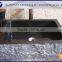 polished granite lavabos stone wash basin with black color countertop plate