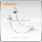 V4.1 flat cable light weight super mini wireless earbud headphones