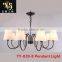 Classic Design Iron Art LED Pendant Chandelier Lamps Lights Lighting for Indoor Decoration With Own Factory