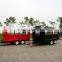Shanghai Fibreglass Breakfast Mobile Donut Food Van Cart XR-FC350 D