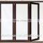 Newest plastic frame folding doors for the balcony,Plastic glass doors