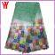Nigerian lace fabric african cord lace samples cotton embroidered lace collar