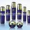 sand color glass cosmetic containers