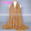2016 Newest cotton scarf Women Ultra Soft lace scarf Spring scarf