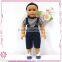 White & black Striped doll clothes Wholesale doll t-shirts 18 inch