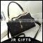 Factory Price Printed PU Blue Shoulder Bag