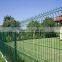 The welded 3D panel triangle bending guard fence (Manufacture)