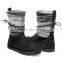 Popular brand boots Wool Stripe Womens Boots winter boots