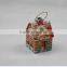 beautiful house shape gift tin box