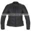 Black Motorbike Leather jacket / Racer Leather jacket