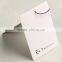 Anti-counterfeiting Printing paper tags two card paper hangtag with string