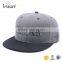 Custom Flat Brim Embroidery Snapback Cap And Hat