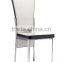 L859 Modern Marble Dining Room Table with Stainless Steel Legs