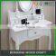 Cheap American Style Wooden Dressing Table With Mirror