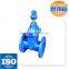 DIN3352 F4/F5 flanged end resilient seat non-rising stem gate valves