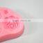 Customized hot selling silicone rose fondant mold